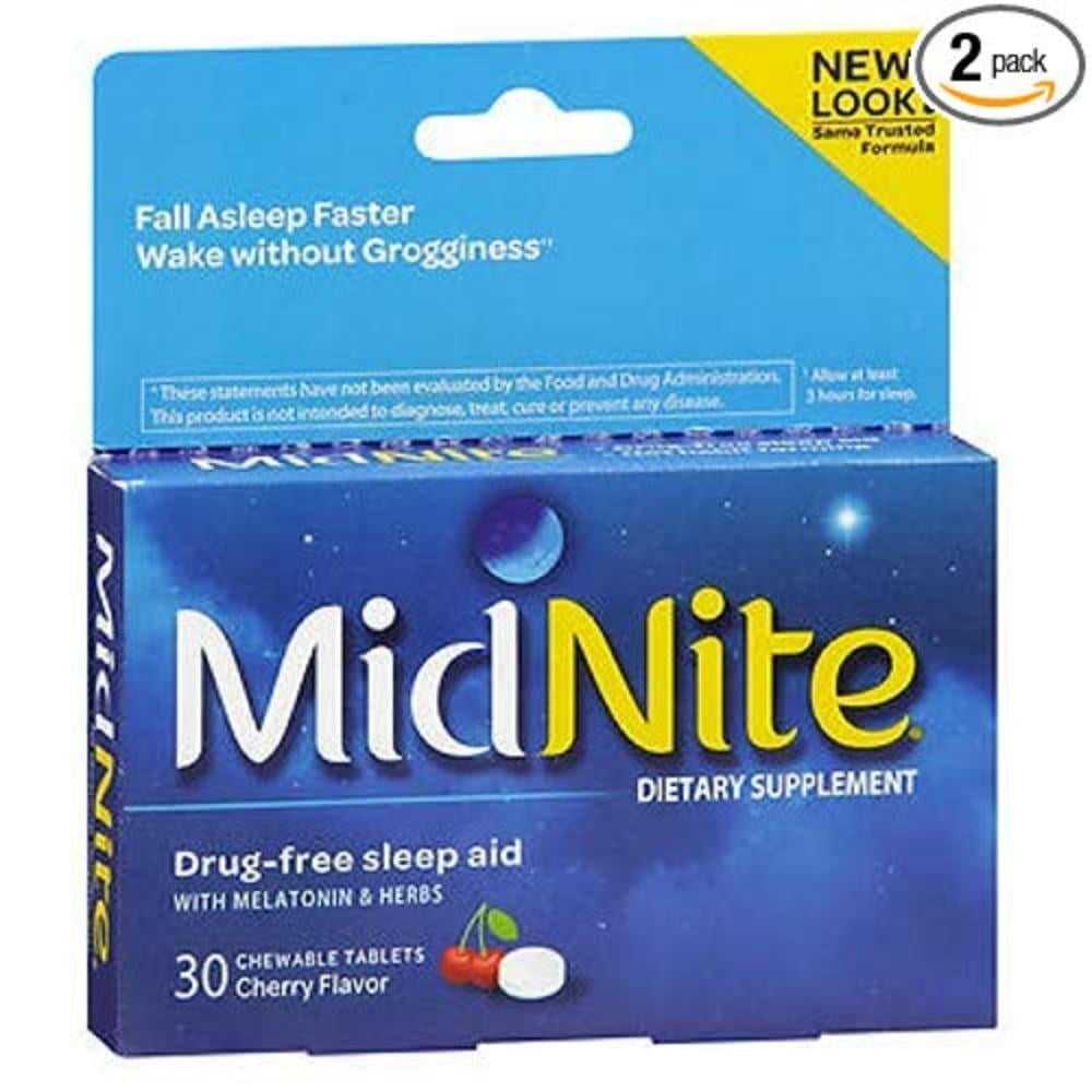 Midnight Sleep Aid Size 30ct Midnight Sleep Aid 30ct, MidNite Sleep Aid