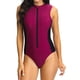 thumbnail image 5 of WILLBEST Trajes de Baño Niña Natacion Mujer Verano Sin Mangas Cremallera Surf Traje de Baño Traje de Baño Playa Sexy Bikini Traje de Baño, 5 of 8
