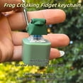 thumbnail image 3 of Frog Croaking Fidget Toy, Fun Rechargeable Keychain with Colorful Lights, for Adults (1PCS), 3 of 5