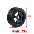 thumbnail image 2 of 4 Uds 5 Radios 100X42Mm NeumáTico 17Mm Rueda Hexagonal para Arrma 1/7 InfraccióN Delito Sin LíMites RC Coche Mejora Piezas, 2 of 5