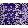 thumbnail image 4 of oneOone Polyester Spandex Dark Purple Fabric Animal Skin Dress Material Fabric Print Fabric By The Yard 56 Inch Wide-FGA, 4 of 4
