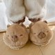 thumbnail image 4 of Pantuflas Carpincho Borrosas Felpa Cómodas Antideslizantes para Mujer, 4 of 9