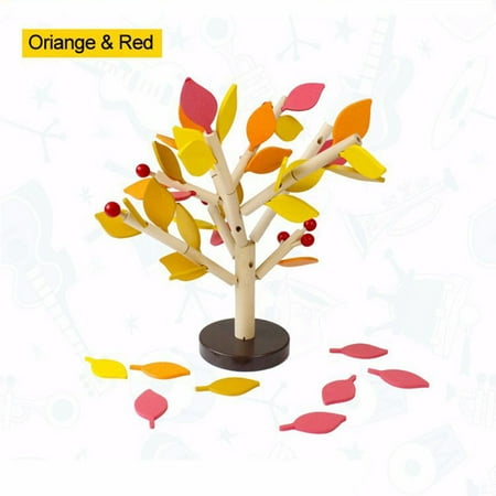 

DIY Wooden 3D Puzzles Assembled Tree Blocks Kids Montessori Game Baby Educational Toys For Children