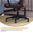 thumbnail image 3 of 5 Pieces Swivel Chair Fixed Caster Gaming Chair Rotating Chairs Legs Nylon Stop Wheel Modification Repairing Accessory Home Bar, 3 of 9