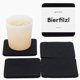 thumbnail image 1 of Juego de 4 posavasos Graf Lantz Bierfilzl de fieltro 100% lana merino, 1 of 6