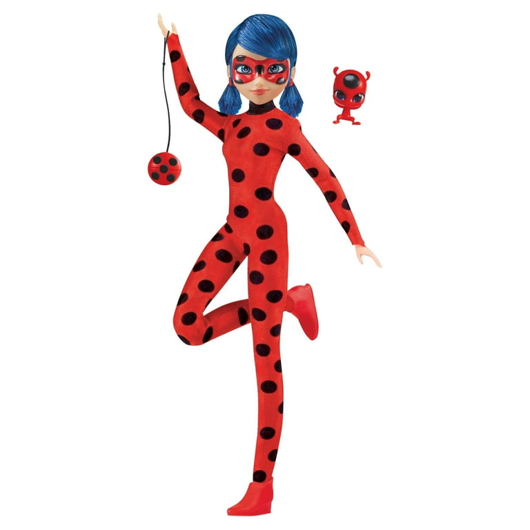 Miraculous girls female Ladybug Dress Up Set with Yoyo, Color