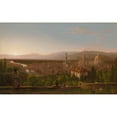 thumbnail image 2 of Thomas Cole 14x11 Gold Ornate Wood Frame and Double Matted Museum Art Print Titled - View of Florence (1837), 2 of 4