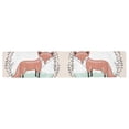 thumbnail image 2 of MKHERT Cute Little Fox Table Runner for Office Kitchen Dining Room Wedding Party 16x72 inch, 2 of 4