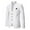 White 1, variant on Rloper-Lop Men's Formal Tuxedo Dress Suits Vintage Long Sleeve Tailcoat Jackets Solid Color Lapel Jacket Coats Casual Party Button Down Tops