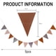 thumbnail image 2 of Paquete de 5 decoraciones para fiestas, bandera triangular, banderín, banderines para graduación, cumpleaños, suministros de decoración para fiesta de boda Zhivalor BST3071858-3, 2 of 5