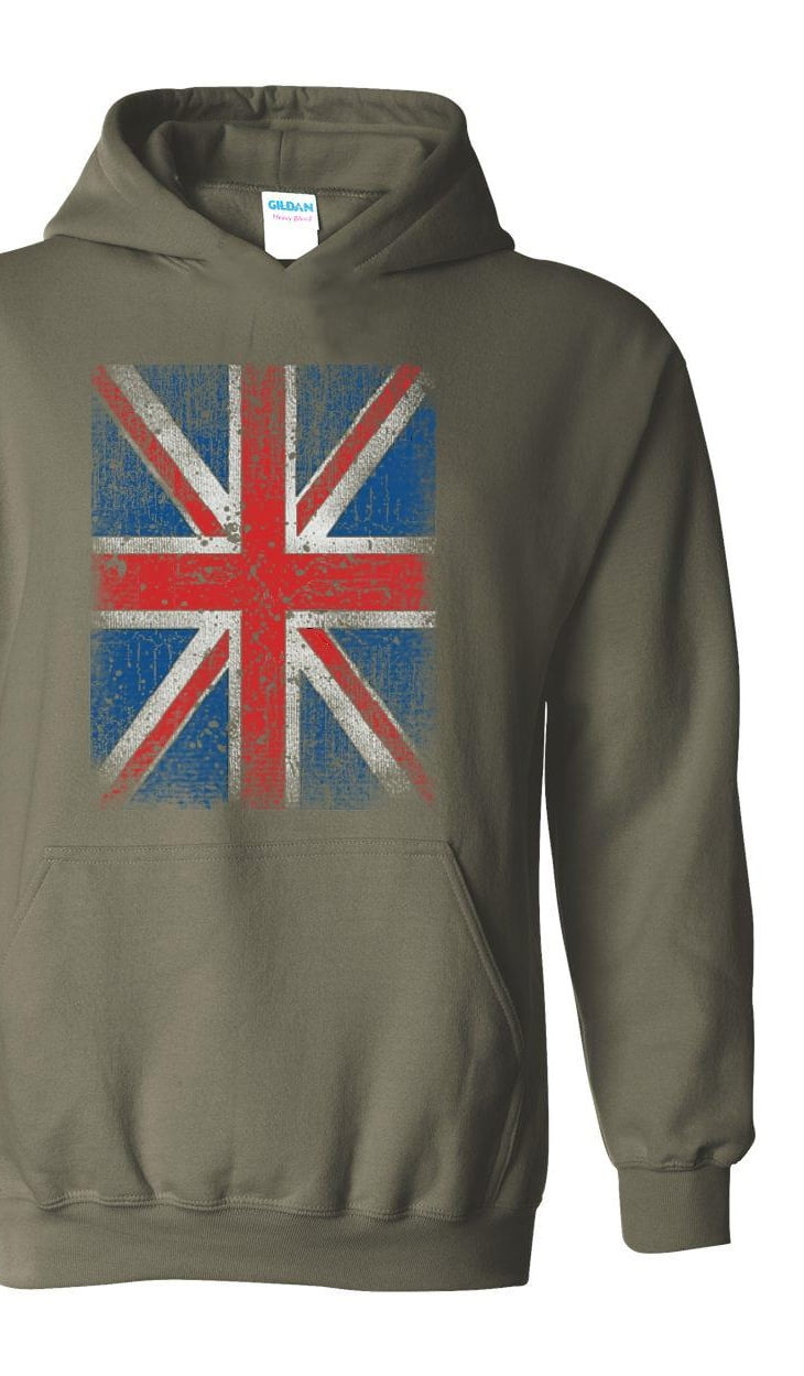 union jack hoodie