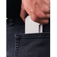 thumbnail image 4 of Fortier Tarjetero Minimalista Premium Protección Rfid Clásico Plata, 4 of 6