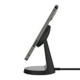 thumbnail image 6 of Belkin Magnetic Wireless Charger Stand - MagSafe Compatible - Charger - Works w/ Apple iPhone 15, iPhone 14, iPhone 13 & iPhone 12  with PSU, Black, 6 of 8