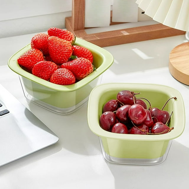 Aparatos de cocina, Accesorios de cocina, Cesta para escurrir verduras, frutero, colador, ensaladera, utensilios de cocina para escurrir alimentos, colador y cuenco, cuenco para alimentos, cesta para