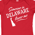 thumbnail image 4 of Inktastic Someone in Delaware Loves Me Boys or Girls Baby Bodysuit, 4 of 5