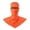 Orange, variant on Sun Protective Scarf Breathable Mesh Head Wrap For Outdoor Daily Use Lightweight Comfortable Stretchy Men Women Red