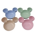 thumbnail image 2 of Assiette pour Enfants en Paille de Blé Mickey Mouse (Bleu), 2 of 8