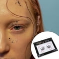 thumbnail image 4 of Seitruly Joyas para los ojos, pegatinas de diamantes de imitación, cuentas de cristal sin pegamento, purpurina, maquillaje facial, joyería, Tratamientos faciales HF-107 Rosa, 4 of 6