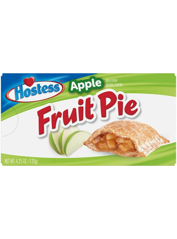 Hostess Fruit Pie, Apple Filled, Single Serve, 4.25 oz, 1 Count