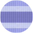 thumbnail image 1 of Ahgly Tapis Rond Lavable en Machine Intérieur Transitionnel Bleu Ardoise Clair, 3 Pieds Rond, 1 of 7