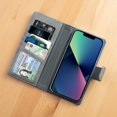thumbnail image 2 of Caseco iPhone 12 Pro Wallet Case With Mag-Safe - 5th Ave - Grey, 2 of 5