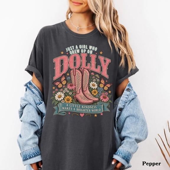 What Would Dolly Do Shirt, Dolly Vintage Cowgirl Style T-Shirt, Parton Music Fan Gift