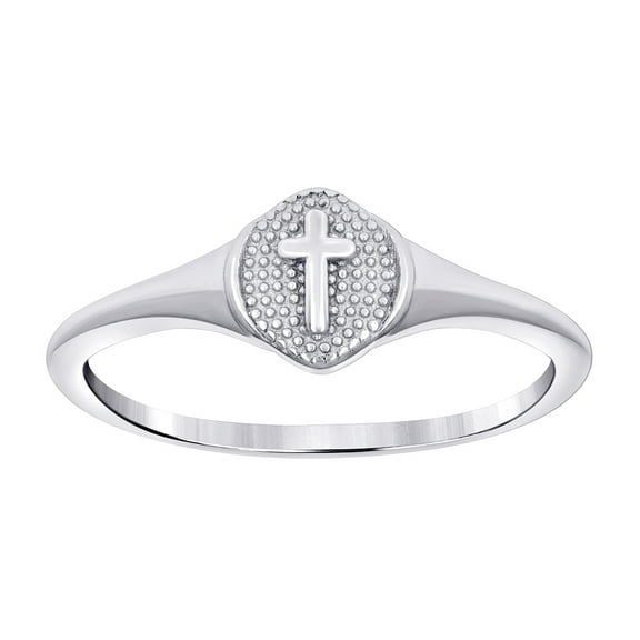 925 Sterling Silver Womens Cubic Zirconia Infinity Love Heart Ring 7.2x1.1mm Wide Size 6 Statement Ring for Women