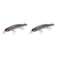 thumbnail image 4 of Advancent Señuelo artificial Swimbait Hook Hard Bait 3D Eyes Señuelo de hundimiento lento Crankbait Aparejos de pesca Wobblers Crankbaits Carp Bass Type1 NO1 Advancent CBP151166, 4 of 6