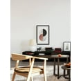 thumbnail image 6 of Marmont Hill Worlds Divided Ii By Eyre Tarney Framed Wall Art, 24.00" x 1.50", 6 of 6