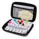 thumbnail image 1 of Juego de dominó de tren mexicano con números dobles 12, juego de tren mexicano de viaje con 91 fichas de colores y estuche portátil, juego de dominó con números para niños, adultos, juegos de mesa fam, 1 of 1