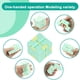 thumbnail image 3 of Ounissouiy Cubo portátil de plástico de juguete de alivio sensorial de juguete para niños adultos Juguetes Verde, 3 of 6