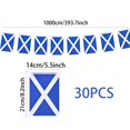 thumbnail image 3 of Scottish Flags Bunting Banner, 30 Flags 32 Feet Scotland String Pennant Banner, Mini Scotland Decorations for St. Andrew’s Day, School, Party, Sports Events, Country Patriotic Festival, 3 of 7