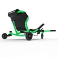 thumbnail image 2 of EzyRoller: Drifter X - Green - Ride-On Scooter, Cambering Motion, Pedal Free Cart, Hand Brakes, Extendable Frame, 154lb Capacity, Adults & Kids Age 6+, 2 of 7