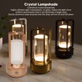thumbnail image 3 of Table Lamp, 3 Color Temperatures Touch Control 2000mah Rechargeable Battery LED Desk Lamp USB Rechargeable No  Cordless Bedside Lamp For Bedroom, Read, Office, 3 of 8