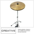 thumbnail image 2 of Hytrove Cymbals Replacement Accessories 1Pcs Golden for Practice Drum Kit, 2 of 8