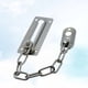 thumbnail image 5 of 1 cerradura de seguridad con cadena para puerta, vitrina o armario, color plata., 5 of 7