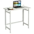 thumbnail image 1 of Gymax Table Pliante Bureau Ordinateur PC Ordinateur Portable Écriture Table Bureau à Domicile, 1 of 10