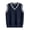 Navy, variant on Linfrsh Boys Sweater Vest Unisex Cotton Toddler Uniform Vest for Little Big Childrens Kids(Navy,9-11 Years)