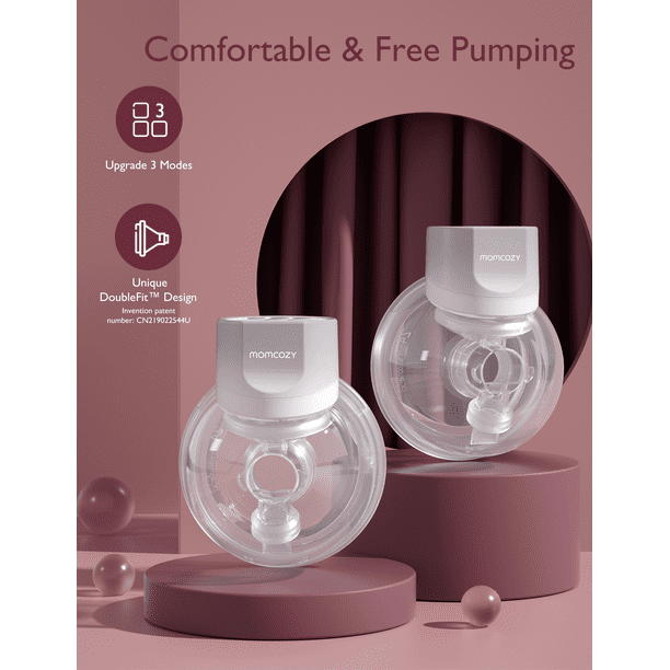 Momcozy S12 Pro Electric Breast Pump Hands Free, Wearable Breast