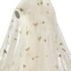 thumbnail image 1 of Tela de tul con encaje bordado floral color melocotón, 2 yardas, 63.8 pulgadas, encaje de poliéster tipo malla con diseño de piña y plátano., 1 of 9