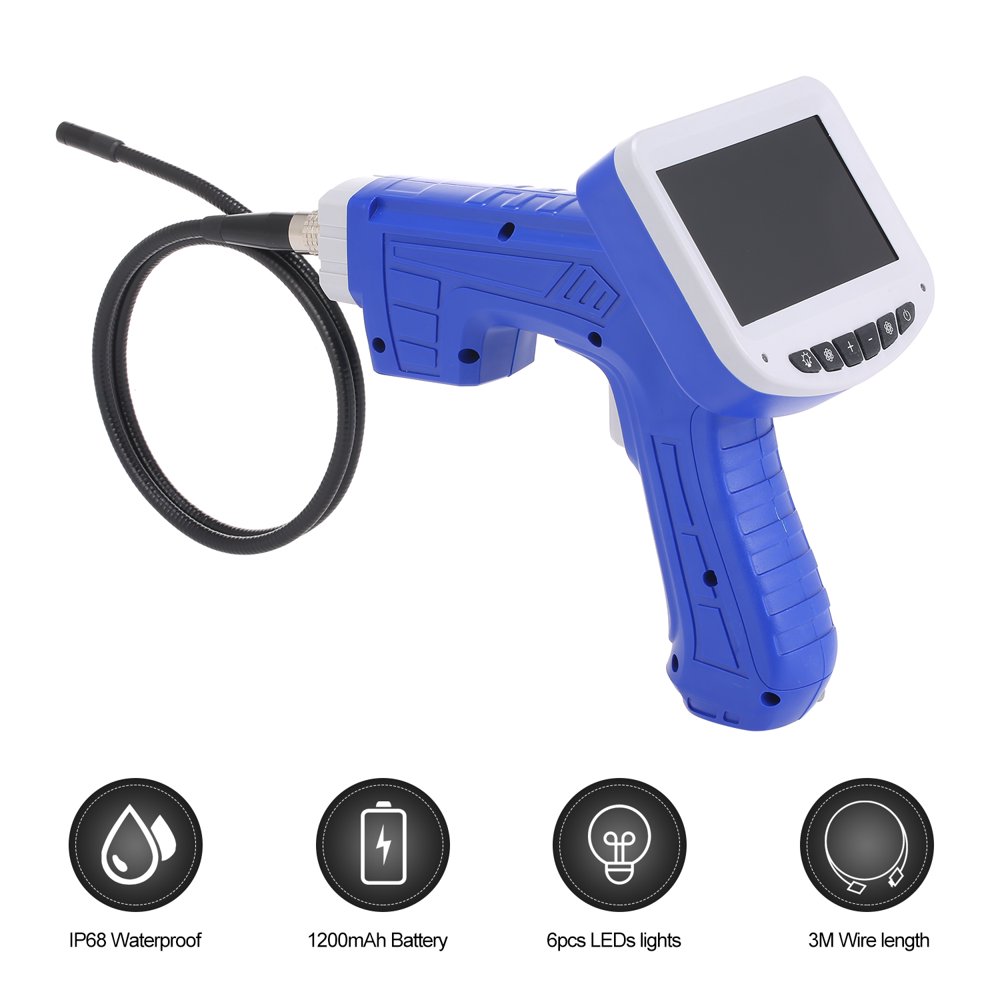 Digital Industrial 4.3inch LCD Borescope Highdefinition 1080P Display