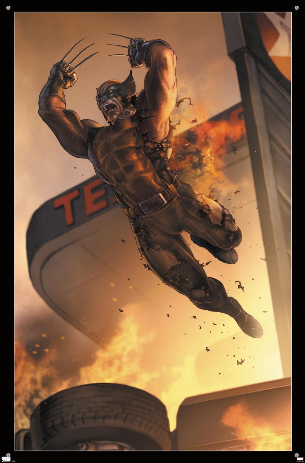 Marvel Comics - Wolverine - X-Force #26 Wall Poster with Pushpins, 22.375" x 34"