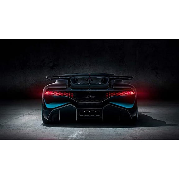 Iconic Arts Supercar- Bugatti Divo Laminated 18x24 Poster