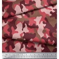 thumbnail image 3 of Soimoi Poly Georgette Fabric Two Tone Camouflage Print Fabric by the Yard 52 Inch Wide, 3 of 3