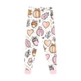 thumbnail image 5 of Enyan Girls Pajamas Halloween 2 Piece Cute Pumpkin/Ghost Print Pajama Long Sleeve Kid Pjs Set Pjs for Girls(8-9 Years), 5 of 7