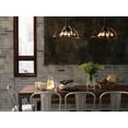 thumbnail image 4 of Replay Collection One-Light Polished Nickel Etched White Glass Modern Mini-Pendant Light, 4 of 4