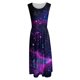 thumbnail image 3 of WILLBEST Vestidos Largos Casuales Para Mujer Vestido Informal Con Bolsillo Y Estampado De Cielo Estrellado Para Mujer 243, 3 of 3