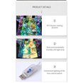 thumbnail image 4 of Luz nocturna LED fantasma cambiante de color para dormitorios infantiles - Decoración interior de Halloween alimentada por USB con tapas desmontables, 4 of 9
