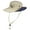 Khaki/Navy, variant on Panama Jack Boonie Fishing Hat - Lightweight, Packable, UPF (SPF) 50+ Sun Protection, 3" Floating Brim (Khaki/Navy, Medium)