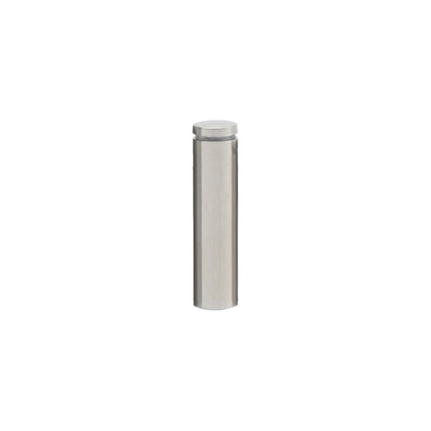 Riwesomey Tornillo publicitario Hueco de alto brillo Diseño aerodinámico Espejo de vidrio Clavo Tuerca ligera Perno Soporte para colgar en la pared 12x20 Herramientas y ferretería 16x80mm Riwesomey TO008095-17B